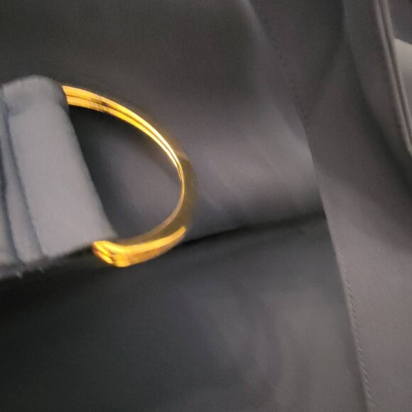 NWT - Taylor Cobalt Blue Plus Dress Gold Zip A-Line Cap Sleeve - Size 18W - Picture 5 of 8